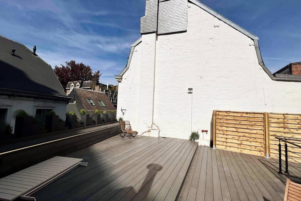 Maison Avec 4 Suites & Rooftop En Plein Centre Ville - Place Saint Paul 리에주 외부 사진